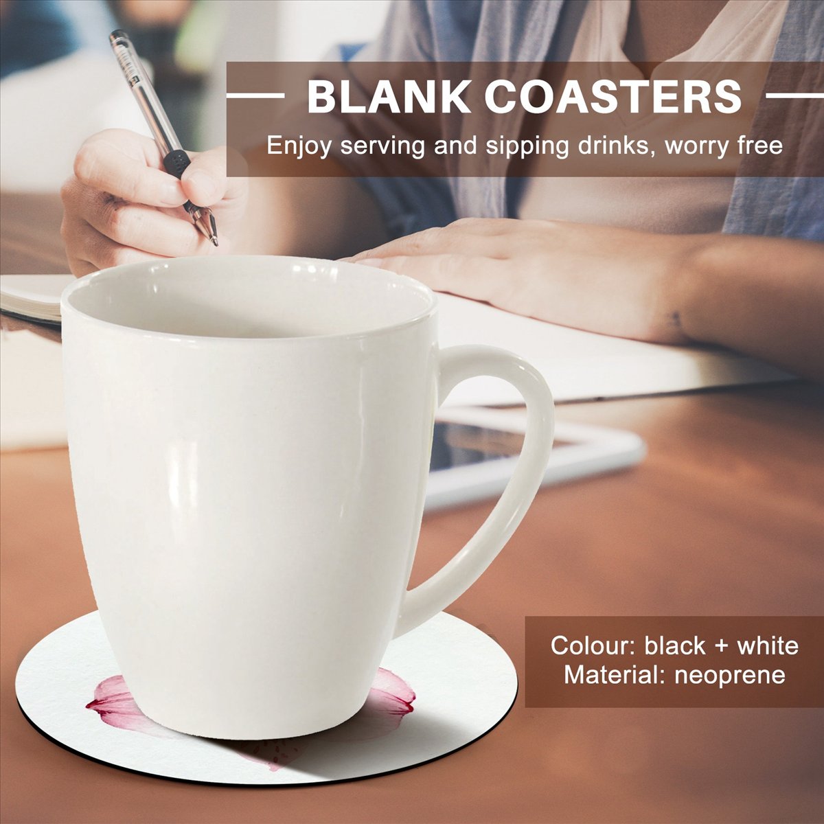 KSOL Round Sublimation Blank C - огляд і ціна Coaster Sublimation Blank