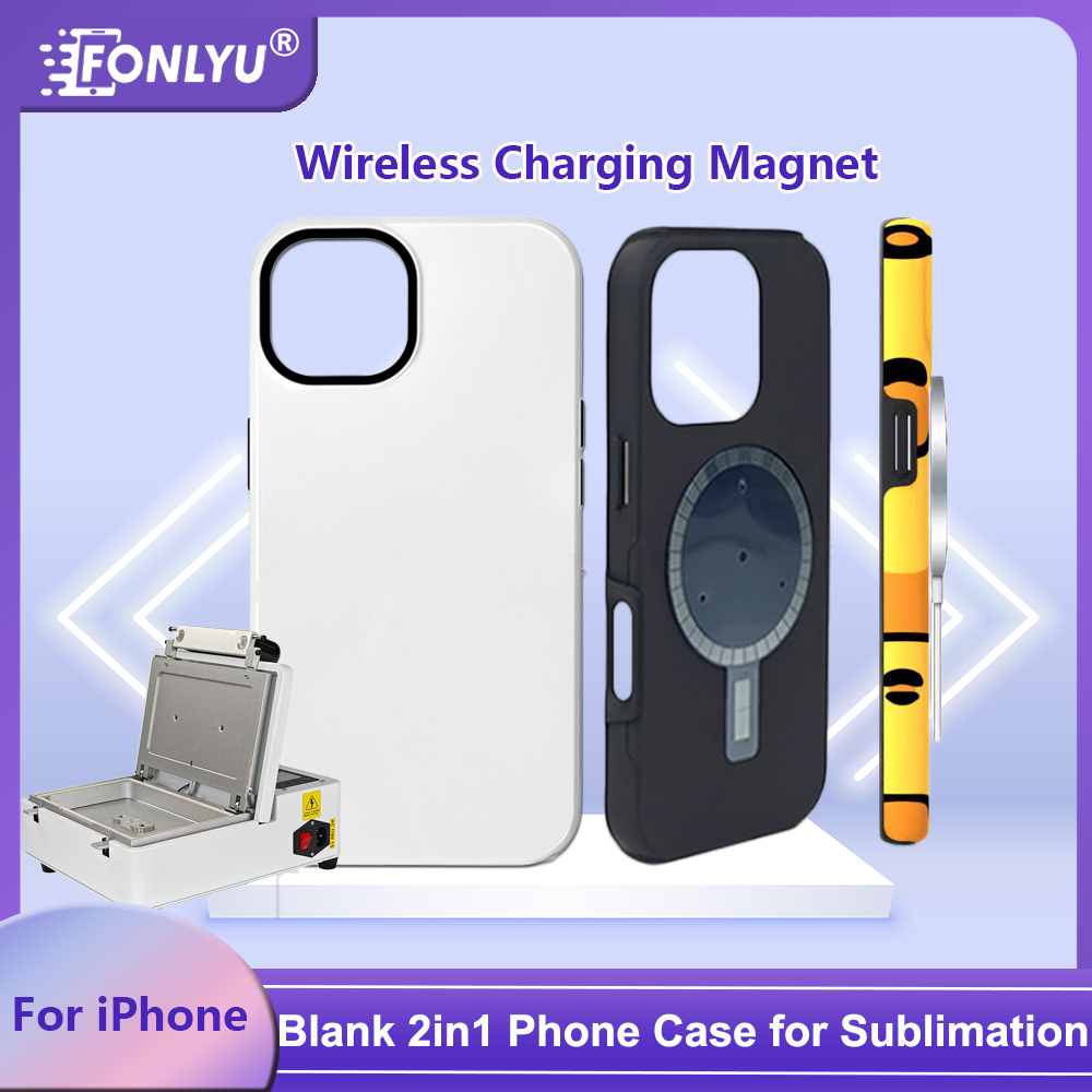 FONLYU 5PC Blank Magentic 2 in - огляд і ціна Phone Case Blank Print
