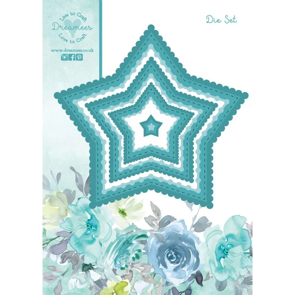 Dreamees Scalloped Inlay Star  - огляд і ціна Metal Photo Panel